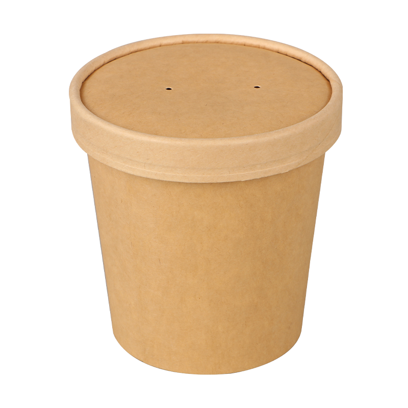 Cốc đựng súp giấy cuộn 12oz