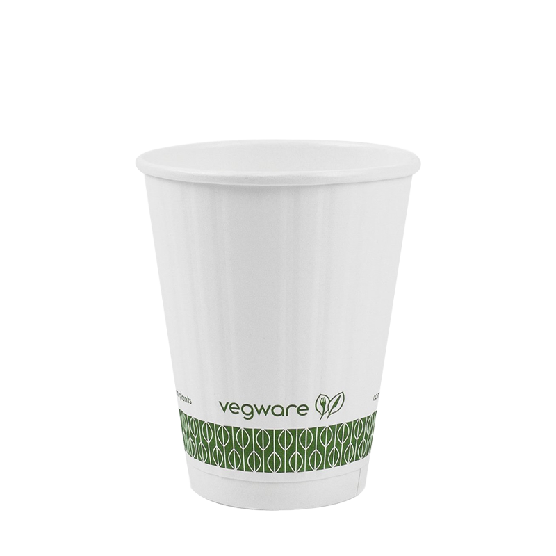 Cốc giấy nóng có hoa văn nổi 9oz