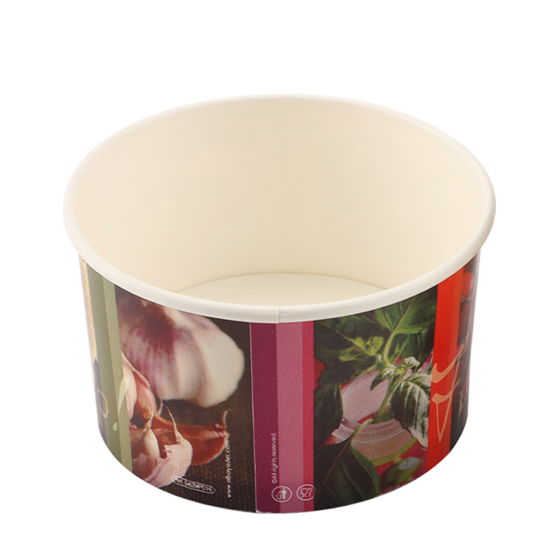 Cốc giấy kem phân hủy sinh học 12oz