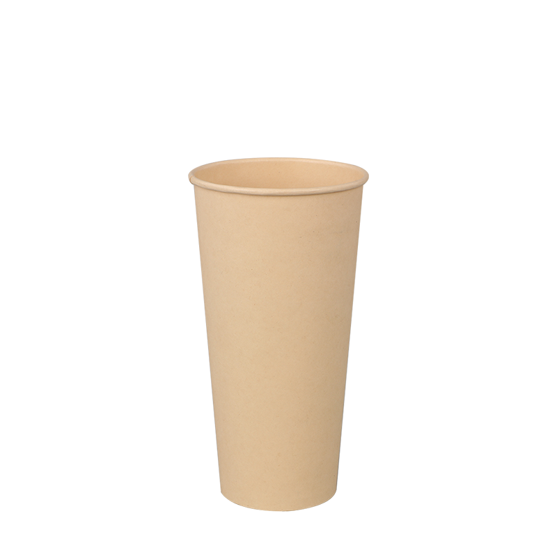 Ly giấy nóng bằng tre đơn 8oz không thấm nước