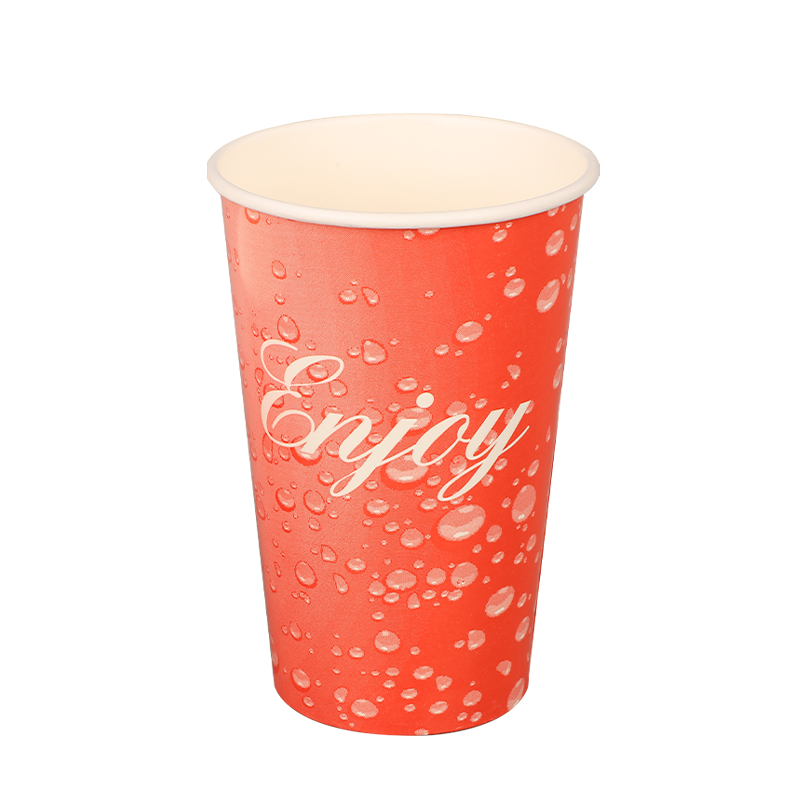 Cốc giấy uống lạnh có thể tái chế 16oz