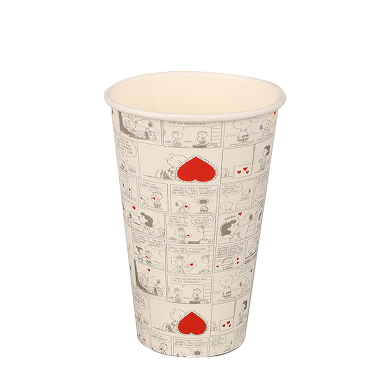 Cốc giấy đơn tường có thể phân hủy 12oz