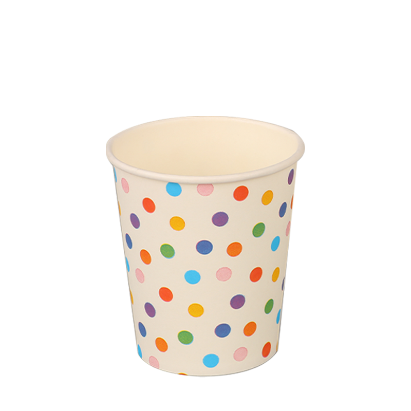 Cốc giấy nóng một vách bằng nhựa miễn phí 8oz